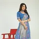 SKY Blue__Royal Rajgharana Sarees